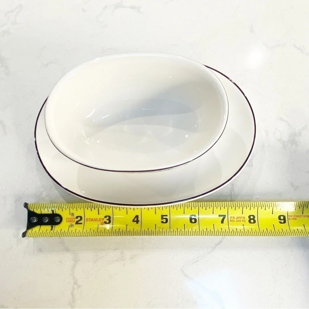 VILLEROY & BOCH Design Naif Gravy Boat Folk Art Scene Vintage Hard to Find
